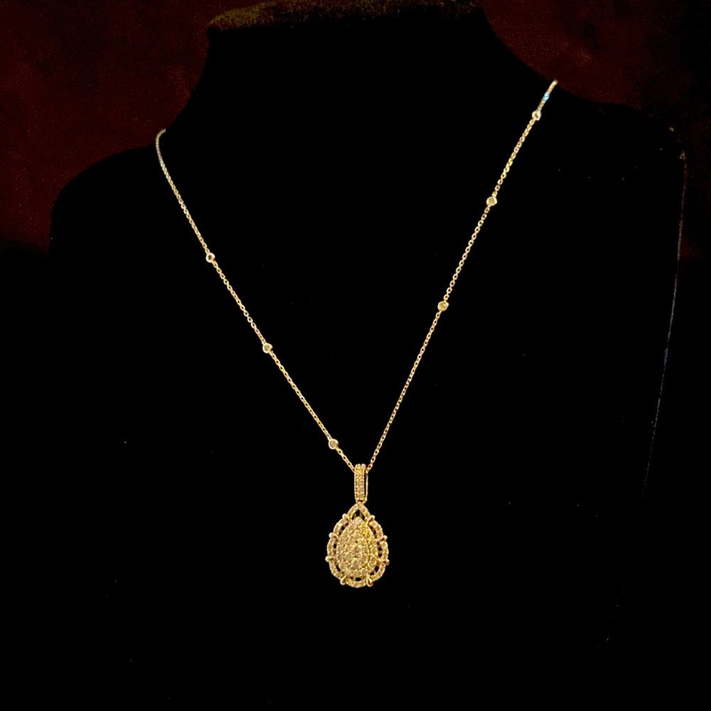 Neil Lane 1 Cwt Pear Pendant